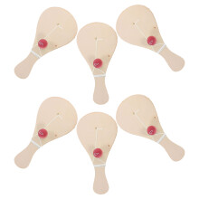 6Pcs Paddel Racket Boll Hantverkskit För Barn Leksak