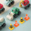 15 Mini Cones De Tráfego Para Cenários Miniatura 10