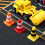15 Mini Cones De Tráfego Para Cenários Miniatura 7