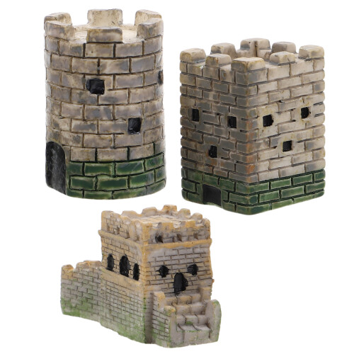 3 Peças Miniatura Decoração
