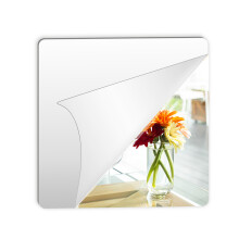 Elegant Acrylic Mirror Tiles, Shatterproof Unbreakable Mirrors For Home Gym Decor, Self Adhesive Wall Mirrors, Flexible Plastic Mirror Sheets For Vari