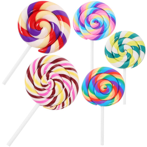 5 Unidades Lollipop DIY Para Telemóvel E Escolar
