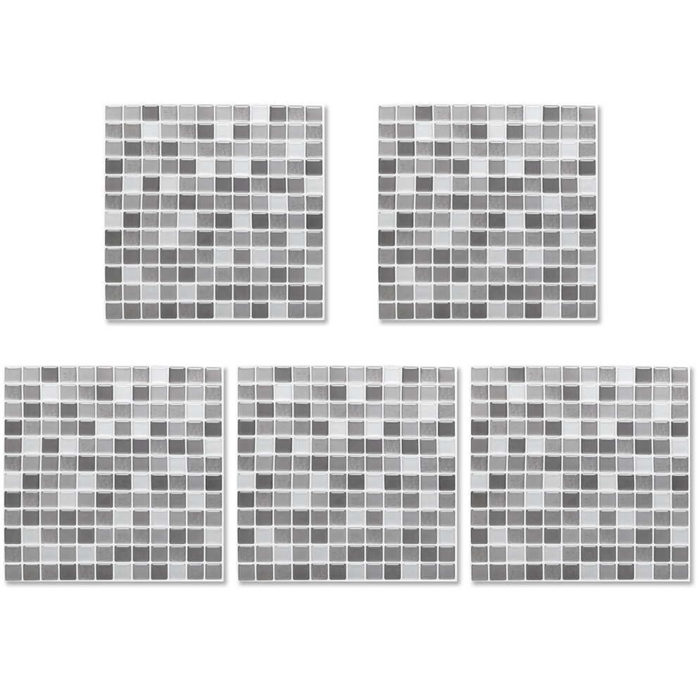 Peel And Stick Backsplash For Kitchen & Toilet, 3D Drip Design Mosaic Kitchen Backsplash Tile, Water & Oil Proof Decorative Mosaic Patterns 9094122613492
