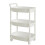 SoBuy White 3-Tier Plastic Trolley on Wheels 1