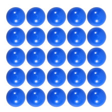 25 Unidades Bolas Abertas De Plástico Para Tênis De E