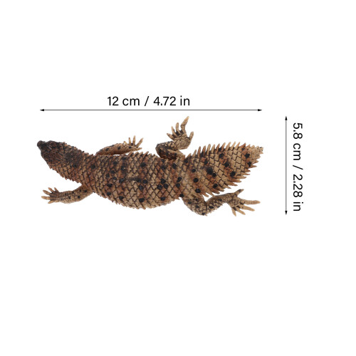 de lagarto plástico, réplica artificial 2