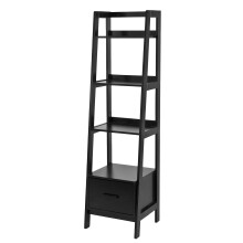 SoBuy White Ladder Shelf Unit FRG116-K-SCH