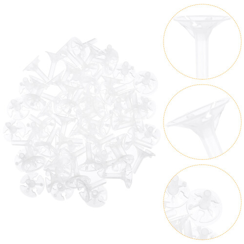 100Pcs Chokladklotshållare Godisförpackning Diy Fästbas 2