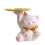 Δέντρο για κούπες Lucky Resin Fortune Cat με γάντζους, οικολογική ξύλινη βάση στεγνώματος 1