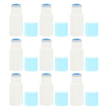 10Stk Kleine Externe Roll-on Flaschen Aus Robustem Kunststoff Bunt