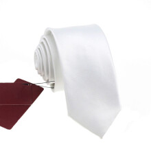 5Cm Stropdas Cosplay Feest Kleding Wit