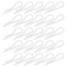 200Pcs Krokodilklämma Klädklämma Skjortklämmor Klädfästeklämma