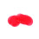80 Transparante Pionnen Telchips Plastic Markers (Rood) 11