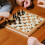 60St Backgammon Schaakstukken Voor Kinderen Bordspel 6