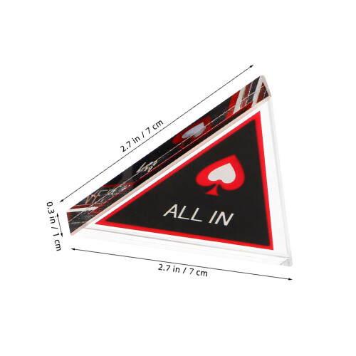 Set De Botones Para Repartidor De Poker Plástico Doble 1