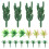 18Pcs Artificial Tree Model Mini Plants For Train Landscape 10