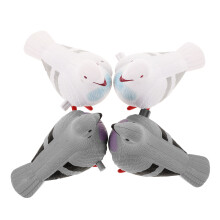 4 Stuks Cartoon Wind-Up Speelgoed Voor Kinderen Vroege Duif