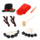 1 Conjunto/16 Peças Kit Decoração Com Chapéu E Lenço 4