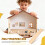 Mini Wainscoting 1:12 Poppenhuis Interieur Decor 10