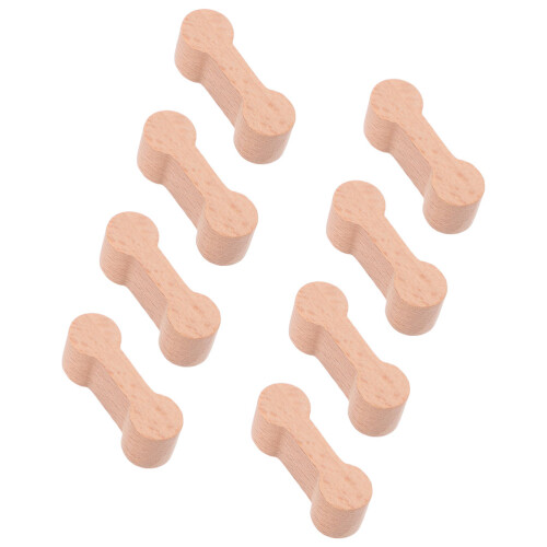 8Pcs Track Connector Pack Accessories For Wooden Train Tracks