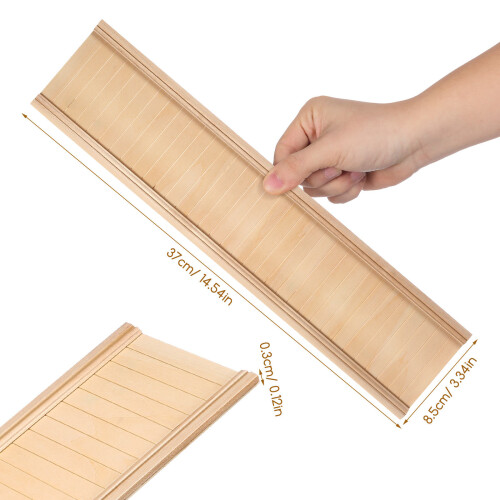 Mini Wainscoting 1:12 Poppenhuis Interieur Decor 1