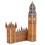 1 Set Grote 3D Papieren Model Beroemd Gebouw 10