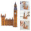 1 Set Grote 3D Papieren Model Beroemd Gebouw 8