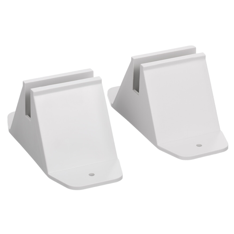 2Pcs Garden Fence Bases Lawn Picket Stand Holder Yard Supply 3547807526625