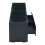 180cm High-Gloss Black LED TV Stand, 2 Drawers 8