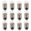 12 Lampadine Miniatura Con Attacco A Vite Per 1