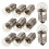 12 Lampadine Miniatura Con Attacco A Vite Per 9