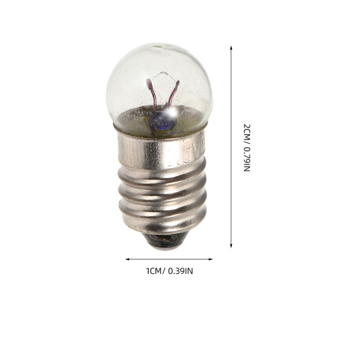 12 Lampadine Miniatura Con Attacco A Vite Per 1