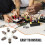 12 Lampadine Miniatura Con Attacco A Vite Per 7