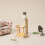 Miniature Wood Cat Tree Climbing Tower Decorative Mini House 7