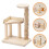 Miniature Wood Cat Tree Climbing Tower Decorative Mini House 5