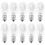 10Pcs Wax Warmer Bulb Fragrance Diffuser Lamp E17 15W 4