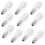 10Pcs Wax Warmer Bulb Fragrance Diffuser Lamp E17 15W 6