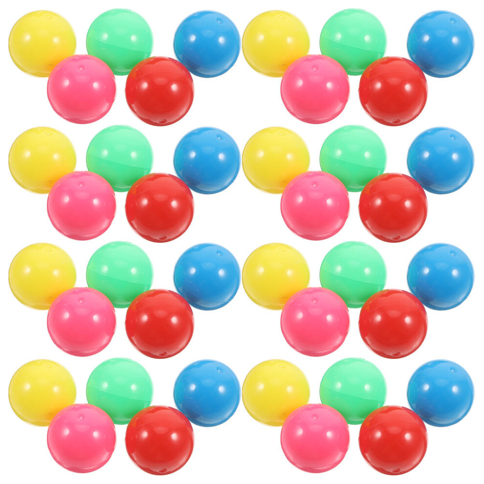 Totority 50Pcs 2Cm Colorful Plastic Balls For Toddlers Sensory Play And Counting