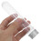 20 Stks Transparante Plastic Reageerbuizen Met Doppen 8