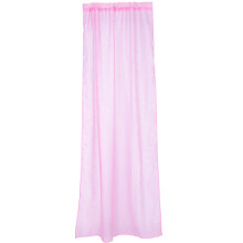 Sheer Curtains With Grommets Silver Star Foil 100x200cm