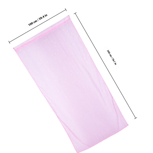 Sheer Curtains With Grommets Silver Star Foil 100x200cm 1