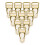 10 Unidades Sock Clamps Ajustable Correa Clip 11