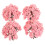 4 Piezas Árbol De Artificial, Mini Decoración Floral 11