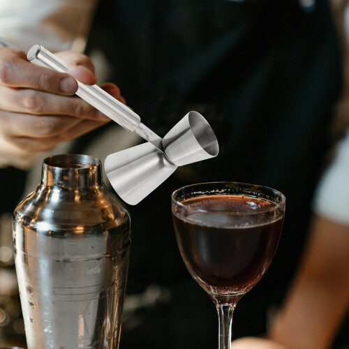 1 Acero Inoxidable Jigger Medidor Para Bebidas 2