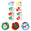 8Sets Christmas Socks Making Material Diy Sewing Craft For Kids 4