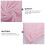 Pink Fleece Pet Blanket Flannel Soft Solid Color Warm Bedding 10