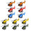 12Pcs Children Airplanes Pull Back Power Helicopter Toys 1