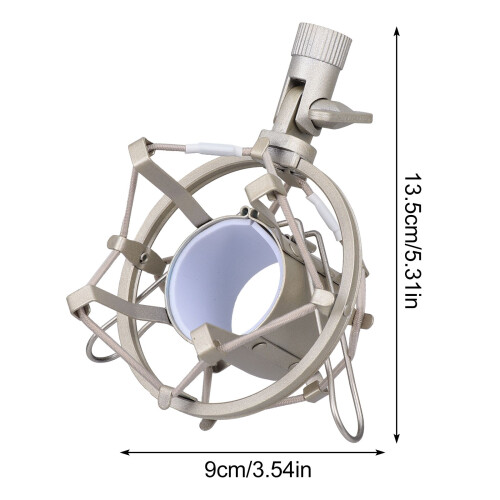 Mount Microphone Pour Micro Condensateur Antivibrations En Alliage 1