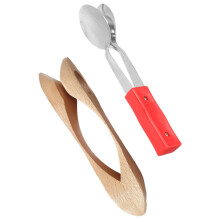 2Pcs Musical Instrument Spoons Funny Music Education Playthings