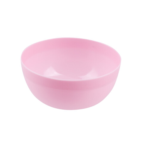 10 Cristal Barro Plástico con 10 Cucharas Rosa